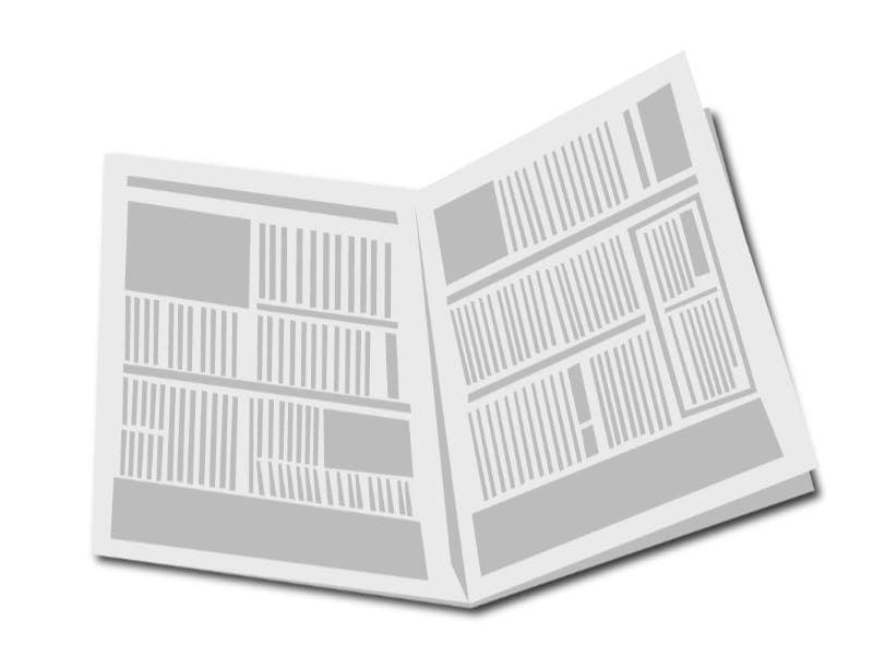 新聞のイラスト
